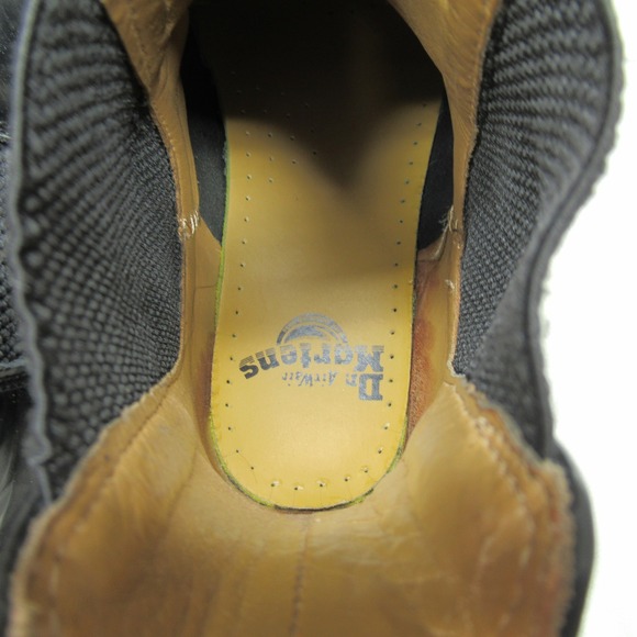 Dr Martens Unisex Boots W8 7M Black 2976 Chelsea Leather Ankle Pull On Casual - Picture 13 of 16
